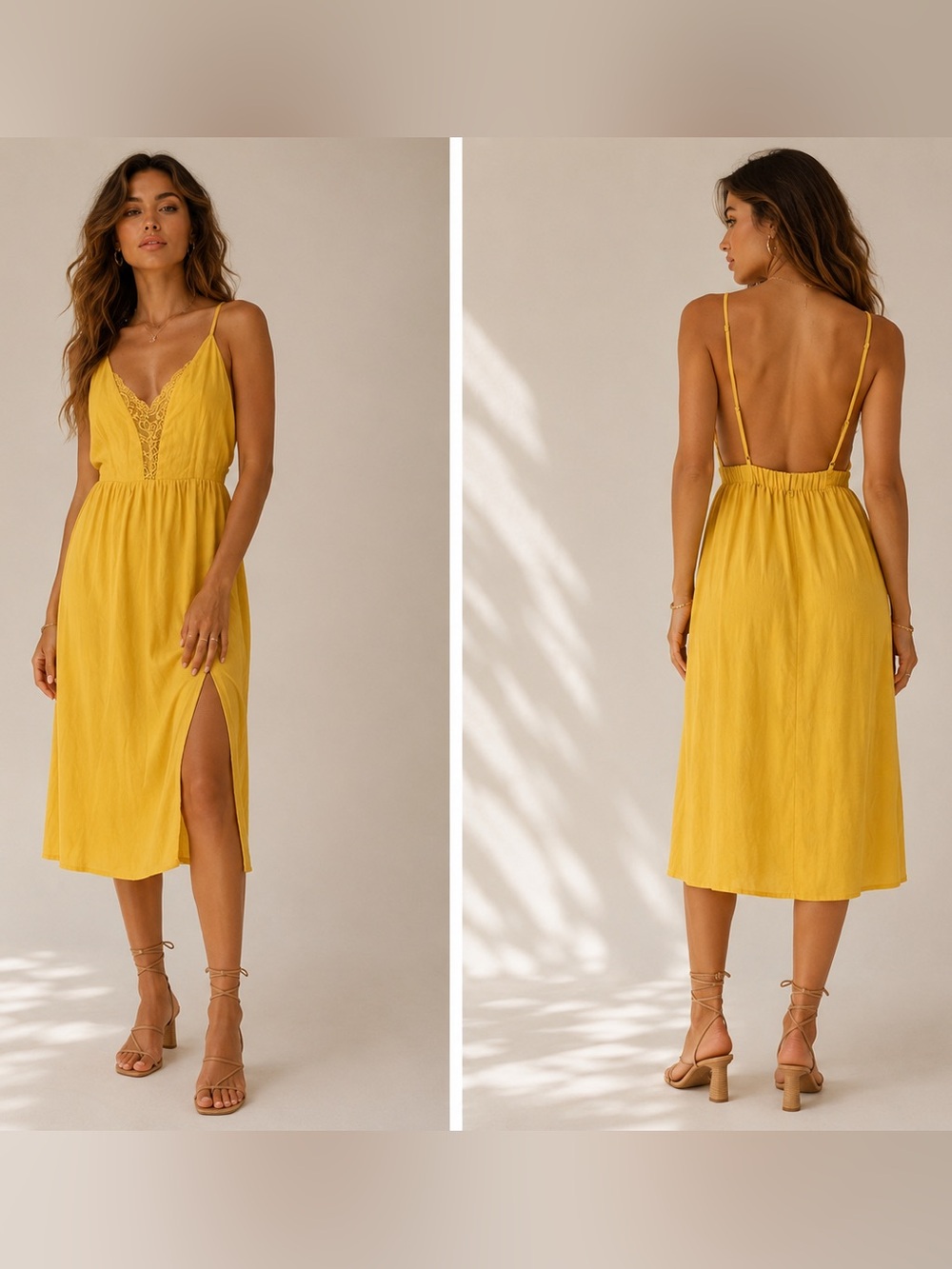Lulu's Sunny Yellow Dress